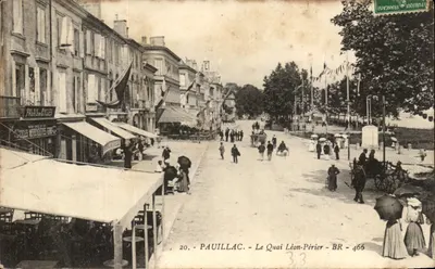 Pauillac - O Quai Léon-Périé — editor Bruniquet, n° 466