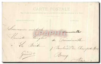 La Brêde - O Castelo de La Brêde - BR-393 — Verso