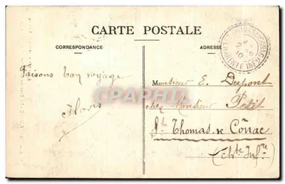 Montendre — Torre redonda do Castelo — M. D. — Verso