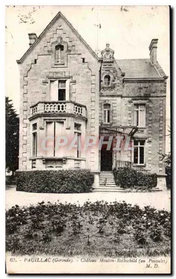 Pauillac (Gironde) — Castelo Mouton-Rothschild (au Pouyalet) — M. D.