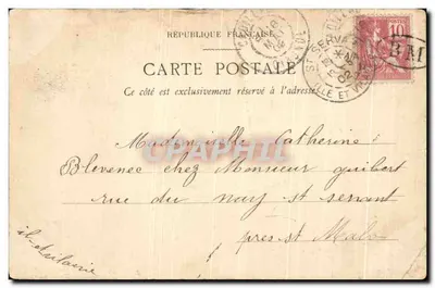 Libourne — Pont sur l'Isle — éditeur Henry Guillier, 31, 42 bis et 44, rue Fonsure. — Achterkant