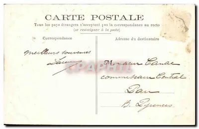 Mazères (Gironde) — Castelo de Roquetaillade — editor Dupourteau, Langon — Verso