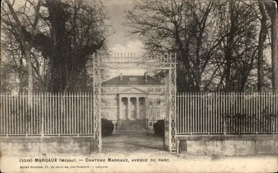Castelo de Margaux — Avenida do Parc — Henry Guillier, 31, 42 bis e 44, rua Fonneuve — Libourne