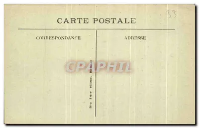 St-Émilion — Klasztor Cordeliers — Birc Frères, Boâne — Rewers