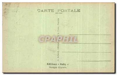 Blaye (Gironde) — Os muros da Cidadela — Gaby — Verso