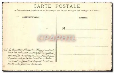 Porta da Cidade de Bourg-sur-Gironde — Gironde — editor Maggi, n°84 — Verso