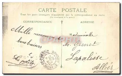 St-ANDRE-de-CUBZAC — Zamek Robillard — L. Bosq Edit. Bordeaux — Rewers