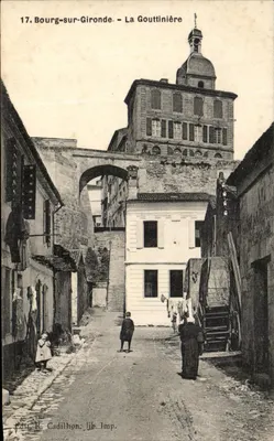 Bourg-sur-Gironde — La Gouttinière — Editor R. Cadilhon, lib. Imp.