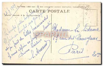 Bourg-sur-Gironde — Antiga cidadela (Cour d'Honneur) — Edit. R. Cadilhon, Bourg — Verso