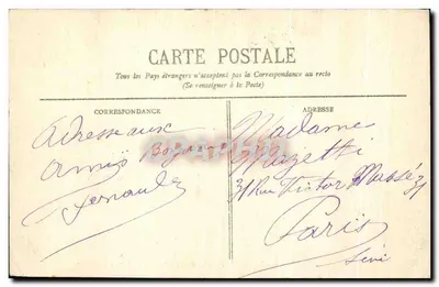 Arcachon — Côte d'Argent — Plac Thiers — wydawca BR - 180 — Rewers