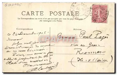 Listrac (Médoc) — Zamek Clarke i Merle Blanc — Wydawnictwo Ch. Gouleée — Rewers