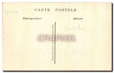 PARIS – Jardim das Plantas – Orang-Outang — série 265, editor Morveau Frères — Verso