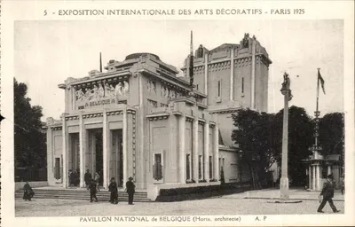 Pavillon National de Belgique — Exposition Internationale des Arts Décoratifs 1925 — A.P. éditeur