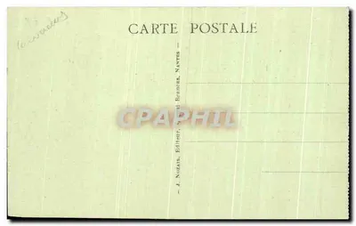 St. LUC-sur-MER (Calvados) - Antieke ansichtkaart van het kruispunt van de station — Uitgever J. Nozara, Nantes — Achterkant
