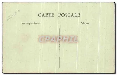 Arromanches (Calvados) — Widok z góry ulicy Batterie — B.F., Paryż — Rewers