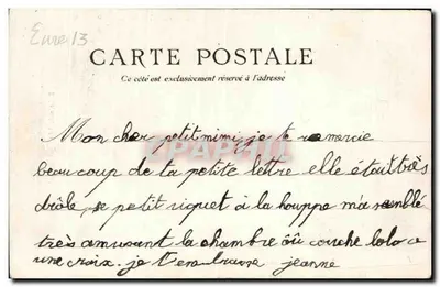 Zamek Bois-Giroult — Évreux, E. Lecaudé, wyd. — Rewers