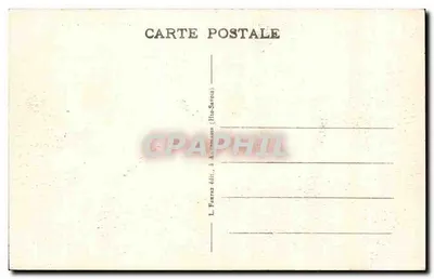 Ruínas da Abadia de St-Jean d'Aulph (Haute-Savoie) — fundada em 1094 — L. Farrarz editor, em Annemasse (Haute-Savoie) — Verso