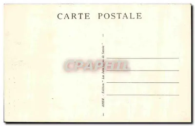 Morzine (Ain, 960 m) — La Vallée des Carrières — Edición ABEM « Les Jolis Cœurs de Savoie » — Reverso
