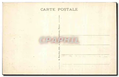 La Riche-Extrâtre, Tours — Velho Logis de Olivier Le Daim, barbeiro e confidente favorito de Luís XI — A. B. — Verso