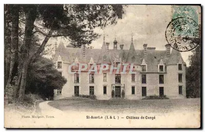 St-Avert (I. & L.) — Castelo de Cangé — Foto. Maupuilt, Tours