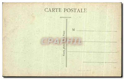 La Membrolle (Loir-et-Cher) — Kasteel van BEL-AIR — Achterkant