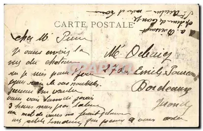 Saint-Avertin (Indre-et-Loire) — Castelo de Cangé — Cour Intérieure — Verso