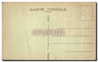 Nouzilly (Indre-et-Loire) — Zamek Orfrasière — A.P. nr 12 — Rewers