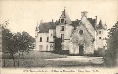 Castelo de Moncontour — Fachaça Norte — A.B. — Vouvant (I.-&-L.)