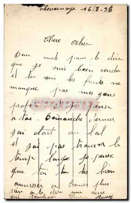 Le Grand-Pressigny (Il.-et-L.) — Ruínas do Castelo de Étableau e Ponte sobre a Claise — Verso