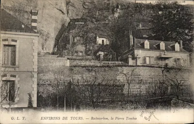 Rochecorbon, a Pierre Tombée — Environs de Tours — G.L.T.