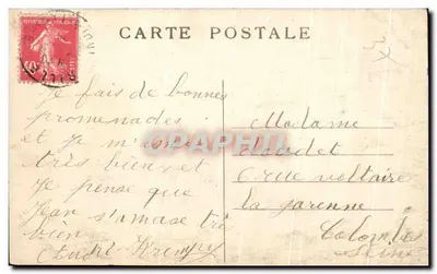 Rillé — Zamek Malcombès — Wyd. Clavenau, Rillé — Rewers