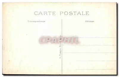 La Membrolle (Ille-et-Vilaine) — Kasteel van l'Aubrière (westzijde) — A.P. — Achterkant
