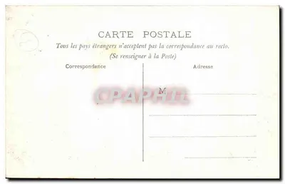 Saint-Avertin — Castelo de Cangé (fachada Norte) — H. B. n°80 — Verso
