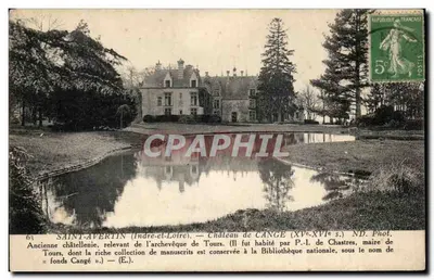 Saint-Avertin (Indre-et-Loire) — Castelo de Cange (séculos XV-XVI) — ND. Fot.
