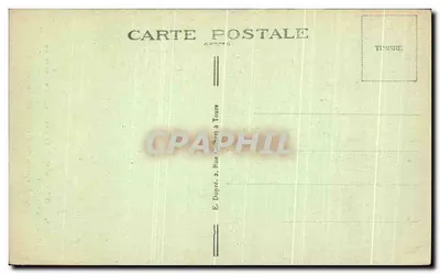 Rochecorbon (Loir-et-Cher) — Ruínas de um castelo fortificado do século XI — A Lanterna — Editor E. Dupré, Tours — Verso