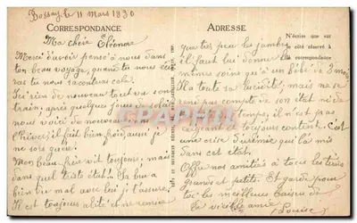 Bossay, przez Preuilly-sur-Claise — Zamek Ris (XVI w.) — całkowicie odrestaurowany przez Dauphina około 1850 — ND — Rewers