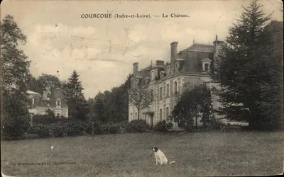 Courcoué (Indre-et-Loire) — Zamek — Ch. Aramboursu fot. ChateHerault