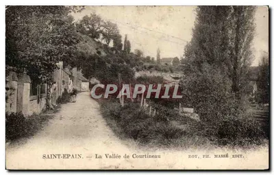 Saint-Epain — Dolina Courtineau — Roy, Ph. Massé Edit.