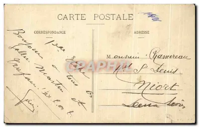 Villeperdue (I-et-L.) - Zamek Boisbonnard (Strona Południowa) - N.P. — Rewers