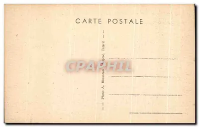 Le Grand-Pressigny (I.-et-L.) — Ruínas do Castelo de Etableau, séculos XII e XIII — Verso