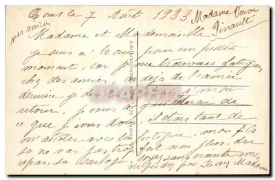 Tours (I.-et-L.) — Ogród Botaniczny i Zoologiczny — Biali daimy — A. B. — Rewers