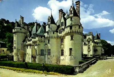 Zamek w Château-sur-Loire — widok panoramiczny — Wydawnictwo GREFF
