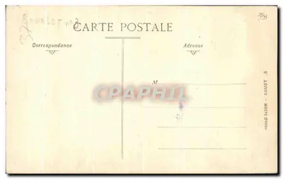 Tours — Hotel Gonin — wydawca D. (n°5) — Rewers