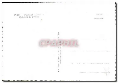 Zamek Frelay — Loches (Loir-et-Cher) — Modl — Rewers