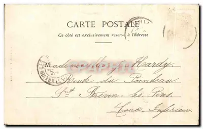 Uriage-les-Bains - Widok zakładu — n°326 — wydawca P. Clède — Rewers