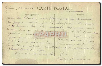 TAMARIS-SUR-MER — Entrada do Porto Michel Pacha — Editor L. D. n°50 — Verso