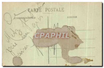 Metz - Palácio de Justiça — estátua equestre — Edição Fôrission, Metz, n°27 — Verso