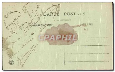 Rouen (Seine-Inf.) — Hotel d'Angleterre e Teatro das Artes — Edit. J. B. Ronan — Verso
