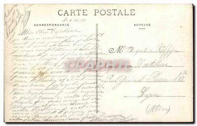 Bar-le-Duc — Hotel de Ville, vista tirada do Parc — Visé Nancy - C - no 24 — Verso