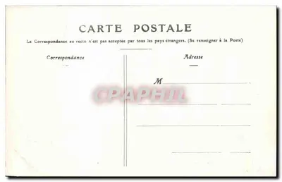 Bussac (Charente-Inferieure) — Zamek — Zamki Charenty — G.N. Pap. J. Prévost, wyd., Saintes — Rewers